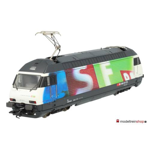 Marklin H0 34618 Tweedelige Elektrische set Re 460's Schweizer Fernsehen SBB - Modeltreinshop