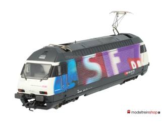 Marklin H0 34618 Tweedelige Elektrische set Re 460's Schweizer Fernsehen SBB - Modeltreinshop