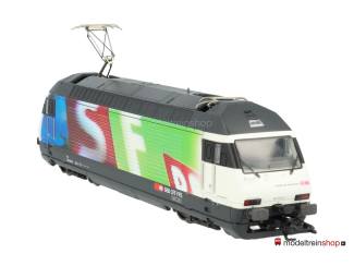 Marklin H0 34618 Tweedelige Elektrische set Re 460's Schweizer Fernsehen SBB - Modeltreinshop