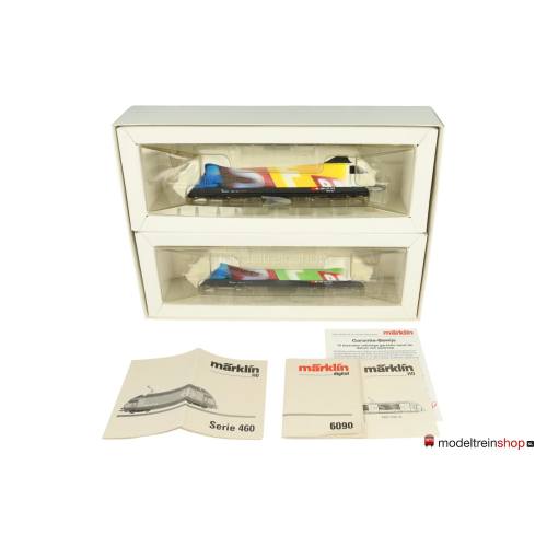 Marklin H0 34618 Tweedelige Elektrische set Re 460's Schweizer Fernsehen SBB - Modeltreinshop