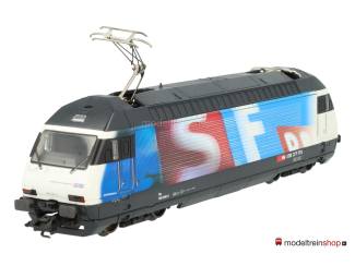 Marklin H0 34618 Tweedelige Elektrische set Re 460's Schweizer Fernsehen SBB - Modeltreinshop