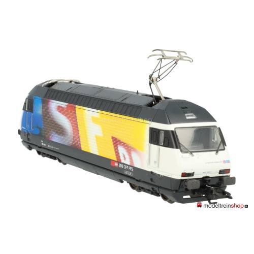 Marklin H0 34618 Tweedelige Elektrische set Re 460's Schweizer Fernsehen SBB - Modeltreinshop