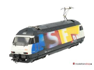 Marklin H0 34618 Tweedelige Elektrische set Re 460's Schweizer Fernsehen SBB - Modeltreinshop