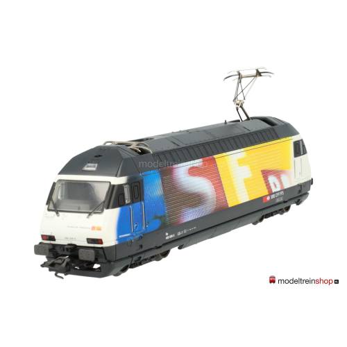 Marklin H0 34618 Tweedelige Elektrische set Re 460's Schweizer Fernsehen SBB - Modeltreinshop