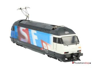 Marklin H0 34618 Tweedelige Elektrische set Re 460's Schweizer Fernsehen SBB - Modeltreinshop