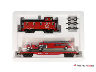 Marklin H0 4580 tweedelige wagen set Texas - Brandweer MHI - Modeltreinshop