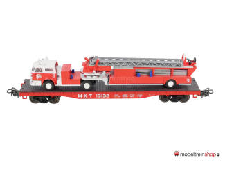 Marklin H0 4580 tweedelige wagen set Texas - Brandweer MHI - Modeltreinshop