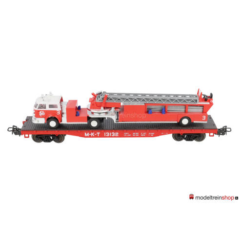 Marklin H0 4580 tweedelige wagen set Texas - Brandweer MHI - Modeltreinshop