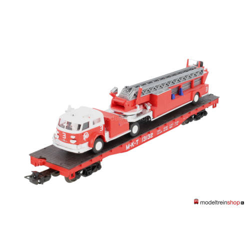 Marklin H0 4580 tweedelige wagen set Texas - Brandweer MHI - Modeltreinshop