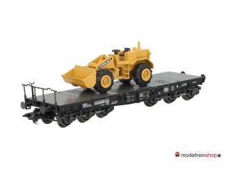 Marklin H0 48661 Goederenwagenset Zware platte wagens met bouwmachine MHI - Modeltreinshop