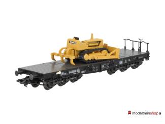 Marklin H0 48661 Goederenwagenset Zware platte wagens met bouwmachine MHI - Modeltreinshop