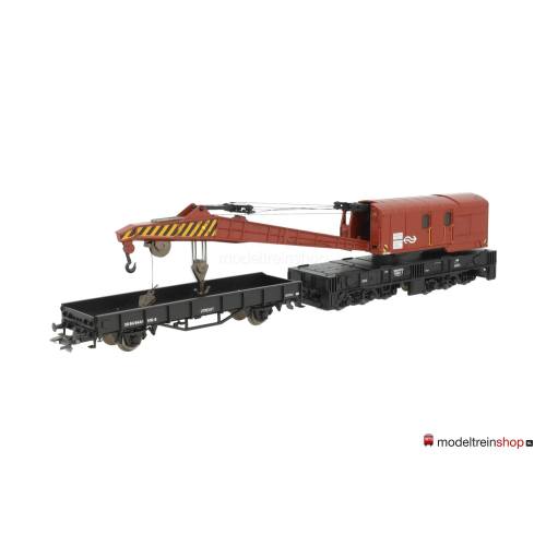 Roco H0 46901 schakelbare ongevallen kraan NS - Modeltreinshop