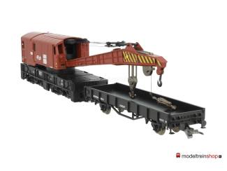 Roco H0 46901 schakelbare ongevallen kraan NS - Modeltreinshop