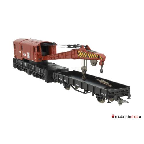 Roco H0 46901 schakelbare ongevallen kraan NS - Modeltreinshop