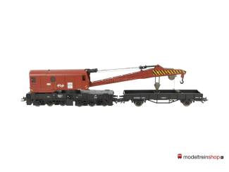 Roco H0 46901 schakelbare ongevallen kraan NS - Modeltreinshop