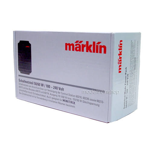 Marklin 60041 Voeding 50/60 VA, 100 - 240 volt, DE/EU - Modeltreinshop