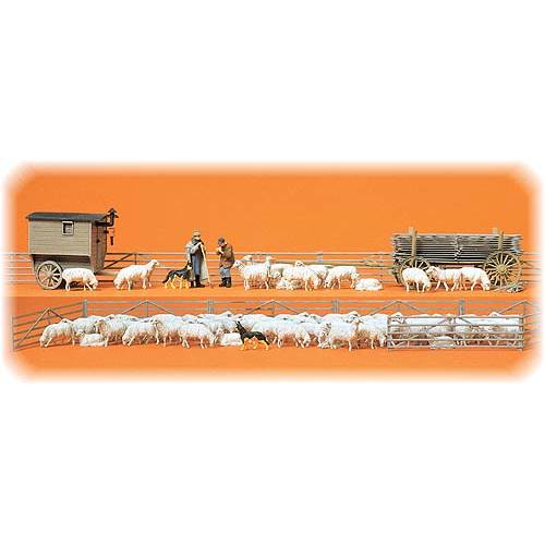 Preiser H0 13003 Schaapskudde - Schapenboerderij - Modeltreinshop