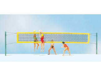 Preiser H0 10528 beachvolleybal - Modeltreinshop