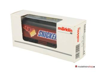 Marklin H0 94212 Koelwagen / Gesloten Goederenwagen Snickers - Modeltreinshop