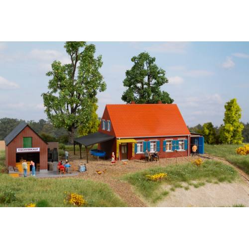 Auhagen H0 11474 Zomerhuis / Vissershuis - Modeltreinshop