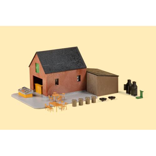 Auhagen H0 11475 Winkel (boerderij) / Hofladen - Modeltreinshop