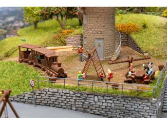 Faller HO 190036 Actieset voor avonturenspeeltuin - Modeltreinshop