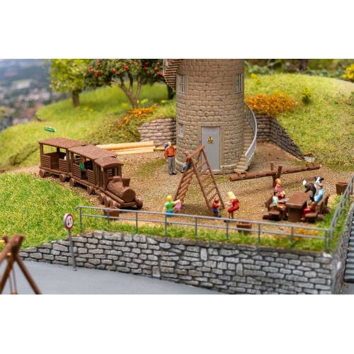 Faller HO 190036 Actieset voor avonturenspeeltuin - Modeltreinshop