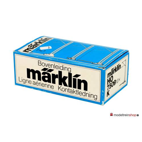 Marklin M rail H0 7009 V3 Aansluit Bovenleiding mast 10 stuks in ovp - Modeltreinshop