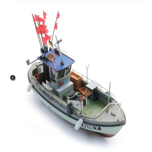 Artitec H0 50.154 Kleine vissersboot, Volromp Bouwpakket - Modeltreinshop