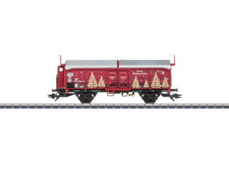 Marklin H0 48424 Kerstwagen 2024 Schuifdakwagen - Modeltreinshop