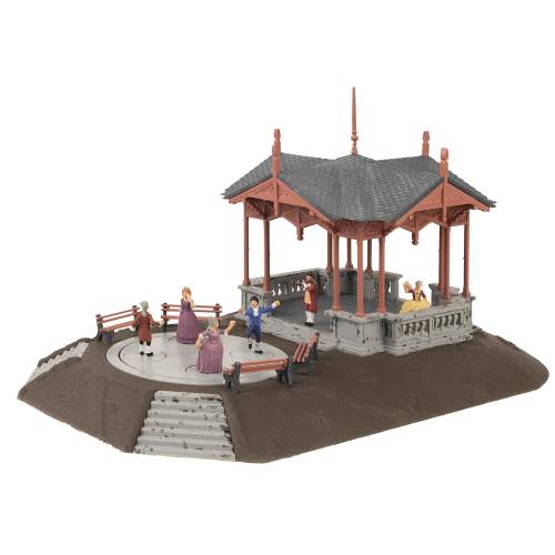 Faller HO 130655 Muziektent met dansende figuren - Modeltreinshop