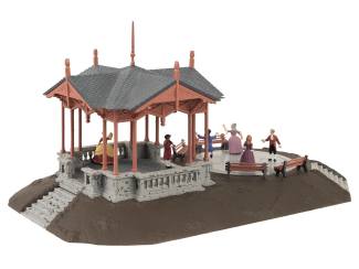 Faller HO 130655 Muziektent met dansende figuren - Modeltreinshop