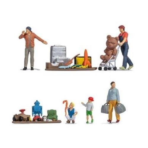 Noch H0 16282 Figuren thema set Vlooienmarkt / rommelmarkt - Modeltreinshop