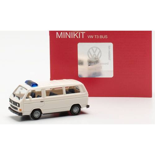 Herpa H0 013093-004 VW T3 Bus, wit (Minikit) - Modeltreinshop