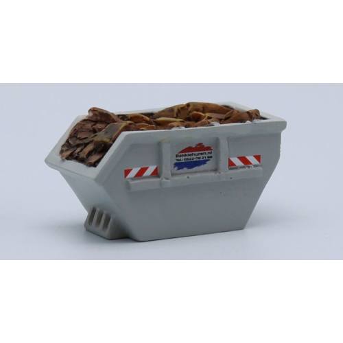 Loewe H0 2381 Afvalcontainer + puin 1x Spelt & 1x Bakkiehuren (NL) - Modeltreinshop