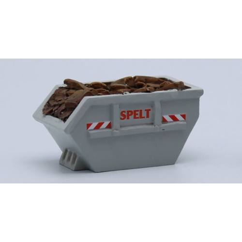 Loewe H0 2381 Afvalcontainer + puin 1x Spelt & 1x Bakkiehuren (NL) - Modeltreinshop