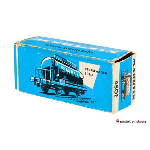 Marklin H0 4502 V09 Tankwagen Shell - Modeltreinshop