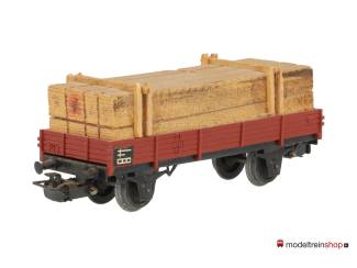 Marklin H0 4503 V11 Lageboodwagen X 05 / Klms 440 met lading - Modeltreinshop