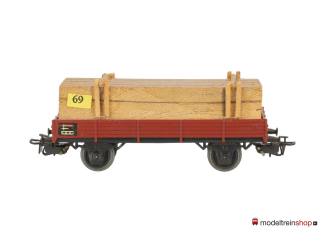 Marklin H0 4503 V11 Lageboodwagen X 05 / Klms 440 met lading - Modeltreinshop