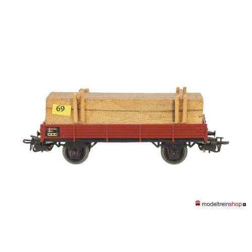 Marklin H0 4503 V11 Lageboodwagen X 05 / Klms 440 met lading - Modeltreinshop