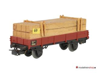 Marklin H0 4503 V11 Lageboodwagen X 05 / Klms 440 met lading - Modeltreinshop