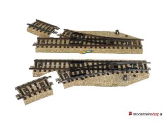 Marklin M Rail H0 5137 Rechte elektrische wissel set - Modeltreinshop