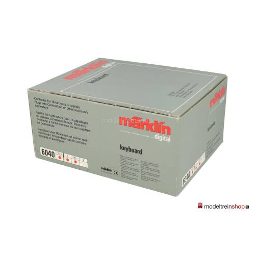 Marklin H0 6040 Keyboard - Modeltreinshop