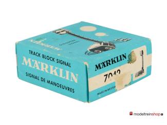 Marklin M rail H0 7042 Afsluitsein in ovp - Modeltreinshop