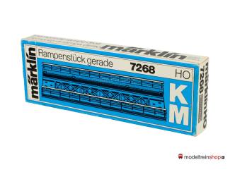 Marklin M Rail H0 7268 Rechte oprit - Modeltreinshop