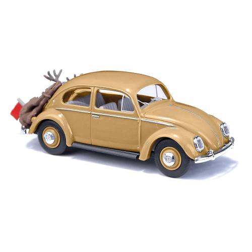 Busch H0 52966 VW Kever met hert 1955 - Modeltreinshop