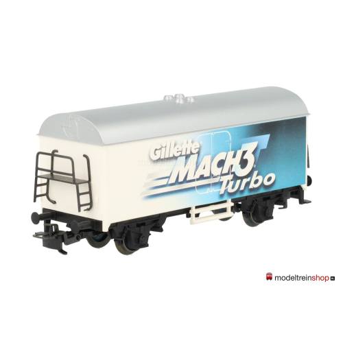 Marklin H0 29159 Koelwagen / Gesloten Goederenwagen Gillette Mach 3 Turbo - Modeltreinshop