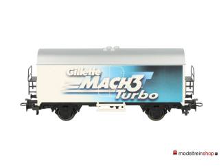 Marklin H0 29159 Koelwagen / Gesloten Goederenwagen Gillette Mach 3 Turbo - Modeltreinshop