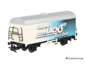 Marklin H0 29159 Koelwagen / Gesloten Goederenwagen Gillette Mach 3 Turbo - Modeltreinshop