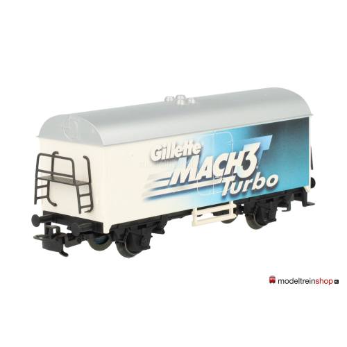 Marklin H0 29159 Koelwagen / Gesloten Goederenwagen Gillette Mach 3 Turbo - Modeltreinshop